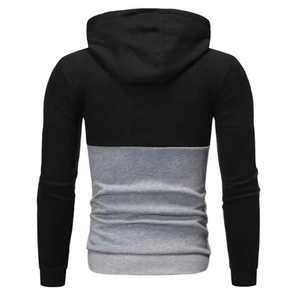 Nueva Llegada, Sudadera con Capucha de Moda, Bordado Personalizado de Tendencia, Sudaderas con Capucha de Patchwork al por Mayor, Ropa Urbana con Bloques de Color, Etiqueta Personalizada OEM - Product Image 1