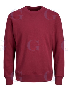 Camiseta de cuello redondo personalizada para hombres, camisa de manga larga a la moda, de algodón, polar - Product Image 6