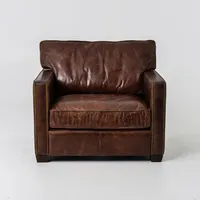 Designer High-End-Schnitt Leder Design italienische Sofa garnitur Luxus möbel Leder Luxus moderne Einzels ofa Stühle Möbel