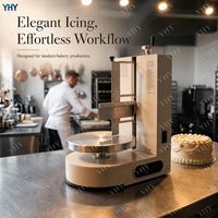 Nouvelle machine à glacer les gâteaux électrique automatique YHY 110V/220V pour boulangerie commerciale de 4 à 12 pouces