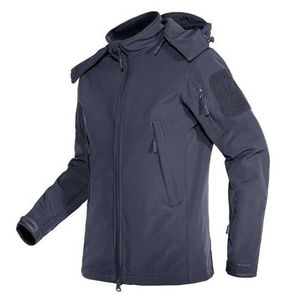 Chaqueta Cortavientos Impermeable con Bolsillos con Cremallera, 100% Algodón, Ligera, Antiarrugas, para Hombre y Mujer, para Caza y Deportes, Venta al por Mayor - Product Image 1