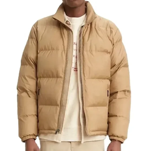 Veste polaire en nylon 100% de haute qualité avec logo personnalisable manteau d'hiver doux et chaud pour hommes grande tailleNouveau design de mode veste d'extérieur - Product Image 4