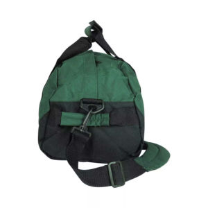 Sac polochon en nylon imperméable avec fermeture à glissière compartiment à chaussures et bandoulière réglable pour les voyages et les activités de plein air - Product Image 5