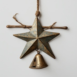 Carillon éolien vertical en fer Art Déco Dewdrop Sound avec anneaux métalliques créant des mélodies légères, rosée du matin qui tombe sur des surfaces calmes - Product Image 1