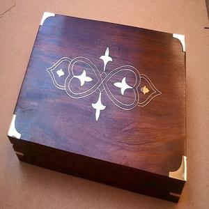 Boîte à bijoux nouveau design de qualité supérieure meilleure qualité incrustation d'os indien boîte de décoration fabricant inde boîte de rangement incrustation d'os - Product Image 5