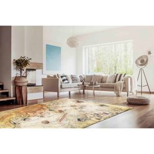 Tapis imprimé avec la carte antique de Piri Reis pour la cuisine, le bureau, le salon, avec tapis à poils doux - Product Image 3