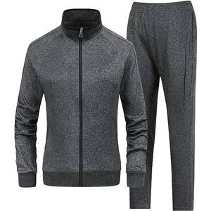 2025 invierno nuevo diseño de alta calidad 100% algodón poliéster transpirable de gran tamaño con capucha para mujer conjunto de chándal de talla grande sólido - Product Image 3