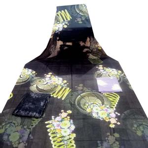 Conjunto Somali Dirac Gogra Garbasar de Algodón y Spandex, Mangas Largas, Ecológico, de Lujo, Ropa Tradicional para Mujer, 3 Piezas con Cinta de Encaje - Product Image 1