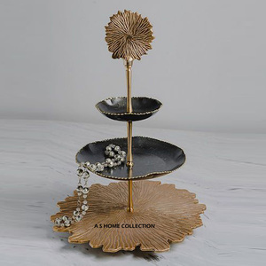 Soporte para Tartas de Lujo para el Hogar, Tendencia en Artículos de Mesa, para Servir Frutas, para Fiestas de Aniversario, con Acabado Personalizado - Product Image 1