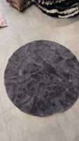 Alfombra Moderna de Cuero Tejido a Máquina, Resistente a las Manchas, con Patrón Abstracto para Uso en el Hogar, Dormitorio, Sala de Estar