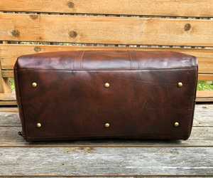 Fabricante proveedor de bolsa de lona de cuero auténtico para unisex - Product Image 3