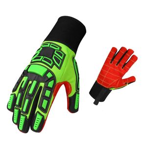 2025 vente chaude meilleure qualité gants d'impact gants de pétrole et de gaz gants en cuir - Product Image 1