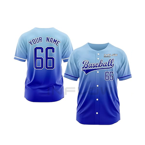 Maillot de baseball personnalisable, mode écologique, respirant et vente en gros à chaud - Product Image 2