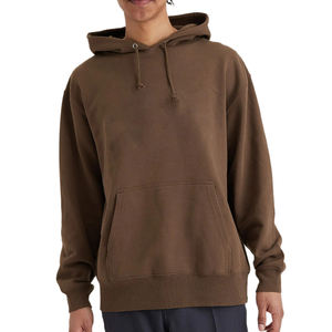Sudadera Ligera de Invierno Transpirable para Hombre, de Color Sólido Digital, de Algodón y Felpa, Estilo Urbano, con Capucha, Logotipo Personalizado, Mangas Largas - Product Image 2