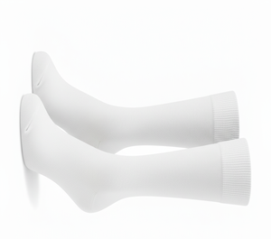 Chaussettes longues pour femmes Bloom Rhythm, en coton riche, respirantes, extensibles, coupe régulière, multicolores, confort quotidien, lot - Product Image 1