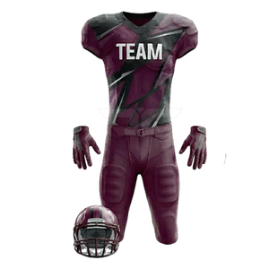 Uniforme de Fútbol Americano de Manga Corta, Transpirable, de Secado Rápido, Antibacterial, de Alta Calidad, 100% Poliéster, con Accesorios - Product Image 2