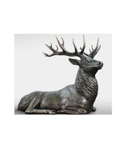 Hermosa escultura vintage de animales de hierro para decoración de patio rústico y elegantes pasarelas de jardín al aire libre y diseños de césped - Product Image 1