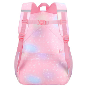 Sac à dos d'école rose durable pour étudiantes OEM personnalisé haute couture nouveau design pour filles - Product Image 6