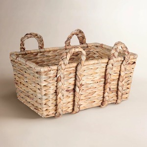 <b>Basket</b> is woven securely in four steps Handmade <b>Storage</b> <b>Basket</b> Wholesale eco-friendly Made in Vietnam - Product Image 5