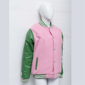 Vestes universitaires pour femmes en denim de laine écologique de haute qualité, col montant, respirantes, manches longues, pour l'extérieur, hiver - Product Image 3