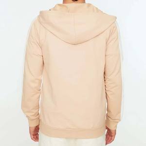 เสื้อฮู้ดแขนยาวสำหรับผู้ชายเสื้อฮู้ดมีซิปแบบ100% โลโก้ตามสั่ง - Product Image 2