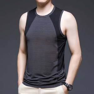 Quick Dry Ice <b>Silk</b> <b>Sleeveless</b> Sports Vest Breathable Fitness Tank <b>Top</b> - Product Image 5