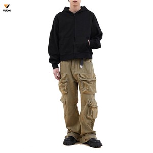 OEM Custom <b>Zip</b> Hoodie Manufacturer Men's High Quality Regular Fit 100% Cotton Winter for Blank <b>Zip</b> Hoodies - Product Image 2