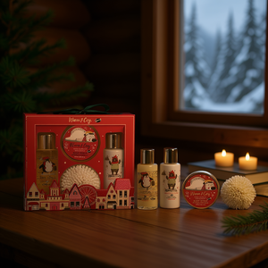 Set Regalo da Bagno Caldo e Accogliente per Viaggi con Mini Fragranze - Product Image 3