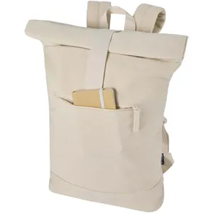 Recycled Rolltop <b>Backpack</b> for Sustainable Gadget Lovers - Product Image 6