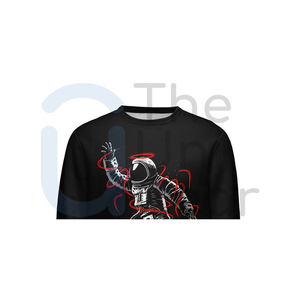 Sudaderas Lisas de Invierno al por Mayor, Sudaderas con Cuello Redondo, Estampado de Robot, Impresión Personalizada, Fabricante OEM ODM, Sudaderas con Capucha para Hombre - Product Image 2