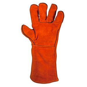 Nuevos guantes de cuero duraderos de alta calidad 2025 desgaste de alta temperatura de soldadura larga - Product Image 2
