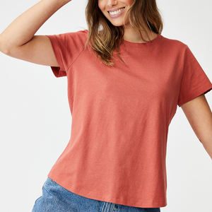 Gramos de gran tamaño 100% camisetas de algodón orgánico para hombres logotipo personalizado hombro caído peso pesado de alta calidad-para el verano - Product Image 5