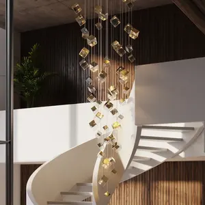 ZenoLuxor Designer Inspired <b>Light</b> Rectangular Lamp with Warm White Scandi Industrial Farmhouse Medit Minimalist <b>Rustic</b> Styles - Product Image 5