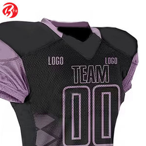 Camiseta de fútbol americano para hombre, Camiseta deportiva con cuello en V y manga corta transpirable, ropa deportiva para equipos y accesorios de ropa - Product Image 6