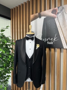 Costumes de haute qualité et confortables pour hommes Fabricant direct Vente en gros prix bas meilleur prix préféré par les jeunes Sur mesure - Product Image 4