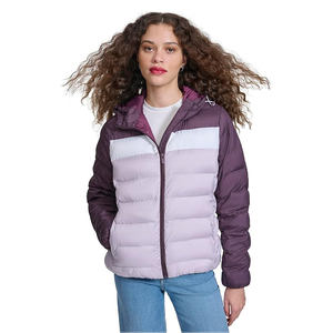 <b>Lightweight</b> Long-Sleeve Water-Resistant Packable Puffer <b>Jacket</b> for <b>women</b> OEM service avaible - Product Image 1