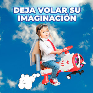 Scooter Spaziale Divertente e Sicuro per Bambini 2-4 Anni, Auto Giocattolo a Batteria in Plastica con Sedile - Product Image 3