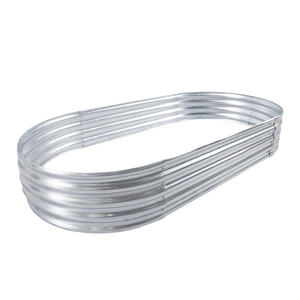 Caja de maceta de cama de jardín elevada para exteriores de alta calidad, cama de jardín galvanizada para decoración del hogar para flores - Product Image 1