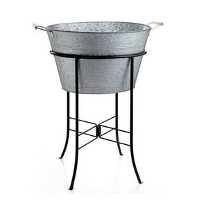 Cubo de hielo de hierro antiguo de Diseño Artesanal, accesorios de barra con acabado antiguo de acero inoxidable, cubo de hielo con acabado de cobre - Product Image 1