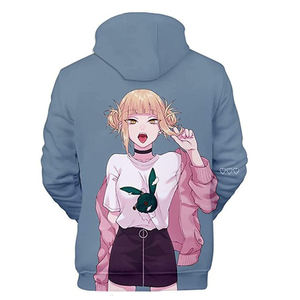 High Quality Cotton French Terry Oversize Hoodie <b>Thick</b> <b>Fleece</b> Drop Shoulder Plain Blank Custom Men Hoodies - Product Image 4