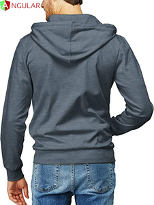 Windbreak Solid Color Winter Warm <b>Jacket</b> New Design Fashion Style Men's Custom logo Printing Embroidery Hoodie Customize - Product Image 4