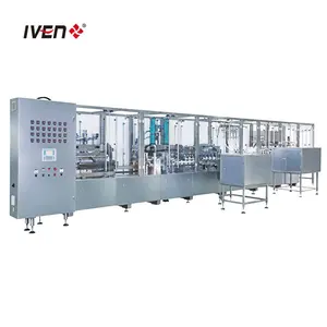 50-1000ML LVP bütün setleri infüzyon üretim tesisi Normal salin IV sıvıları çanta dolum üretim makinesi