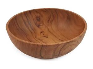 Elegant Acacia <b>Wood</b> Bowls <b>Set</b> with Serving Tongs Disposable & Eco-Friendly Salad Bowls for Weddings Handicraft - Product Image 3