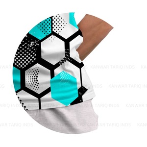 Camiseta de algodón de gimnasio para hombre con logotipo personalizado, camiseta de manga corta con estampado de secado rápido digital liso, tejido pesado, estilo formal de talla grande - Product Image 4