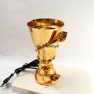 Premium Tradebyd Metal Bakhoor quemador tradicional árabe Mukhbar para fragancia relajante - Product Image 3