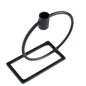 Bougeoir pilier fini antique et porte-bougie métal fer haute qualité bougeoir pilier décoration de la maison et de la table - Product Image 4