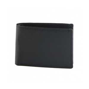 Luxe Vintage hommes portefeuille à deux volets WML-0158 pleine fleur en cuir marron véritable RFID protégé mince antivol caractéristique courte longueur - Product Image 4