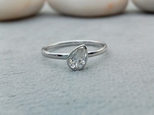 Custom Fancy Solitaire Sterling Silver Women's Engagement Wedding Anniversary Party Gift Diamond Ring Oval Cut VVS GIA Certified - Product Image 5