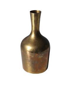 Vase à fleurs en métal antique de qualité supérieure en gros fait à la main doré finition polie élégant décor côtier pour mariages spécial - Product Image 3