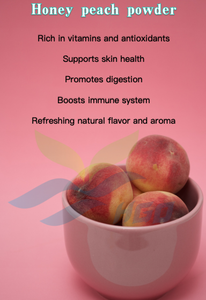 Suministro directo de fábrica HGO de polvo de melocotón de miel natural pura (grado alimenticio) Especificación polvo de fruta (polvo de frutas o verduras) - Product Image 5